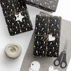 New Year's Serpentine Confetti Wrapping Paper - Holiday Gift Wrapping Paper Roll