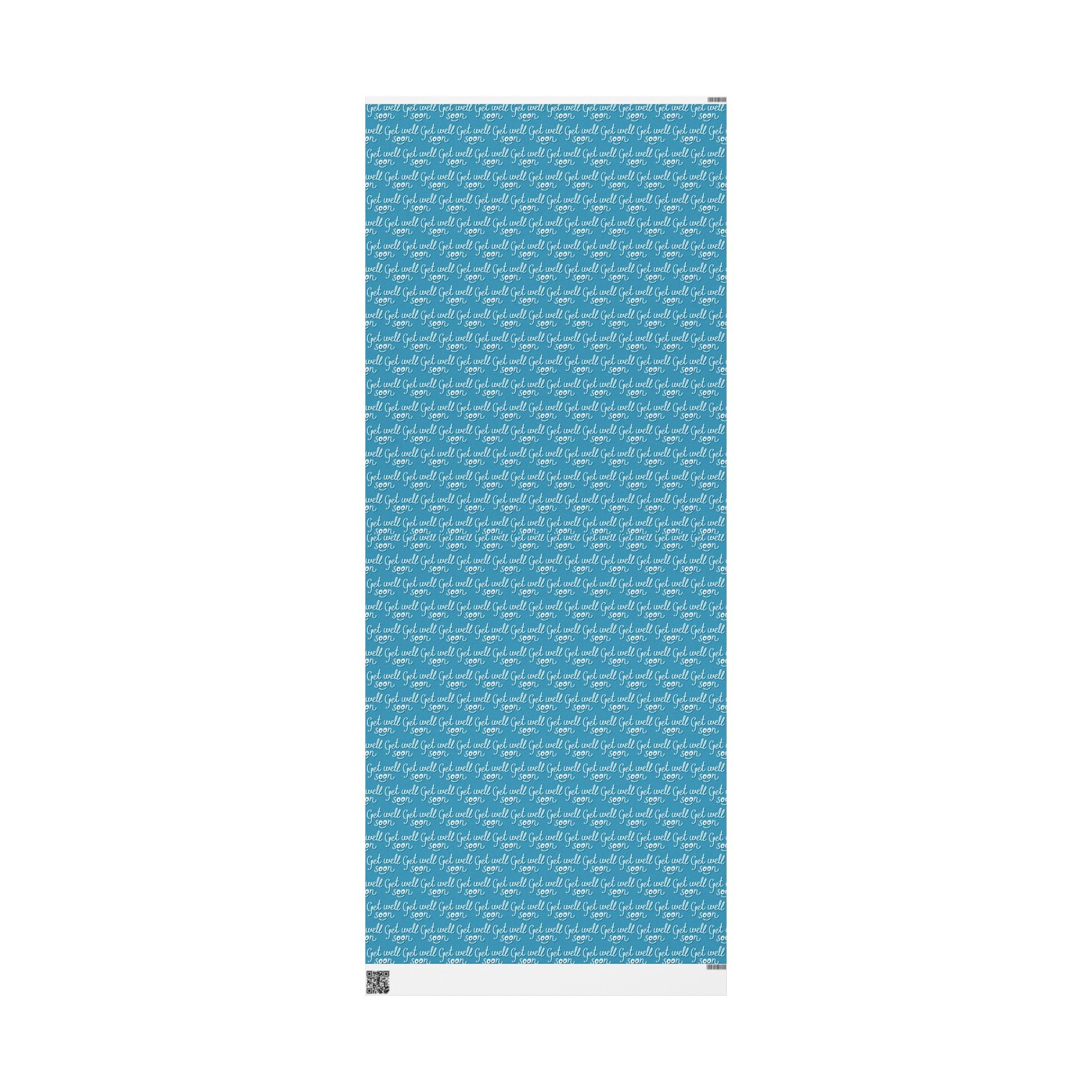 Get Well Soon Wrapping Paper Design 003 | Holiday Gift Wrapping Paper Roll