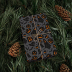 Halloween Ghost Night Wrapping Paper | Holiday Gift Wrapping Paper Roll