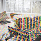 Gay Pride Bold Rainbow Script Wrapping Paper Design | Holiday Gift Wrapping Paper Roll