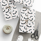 Halloween Baby Bats Wrapping Paper | Holiday Gift Wrapping Paper Roll