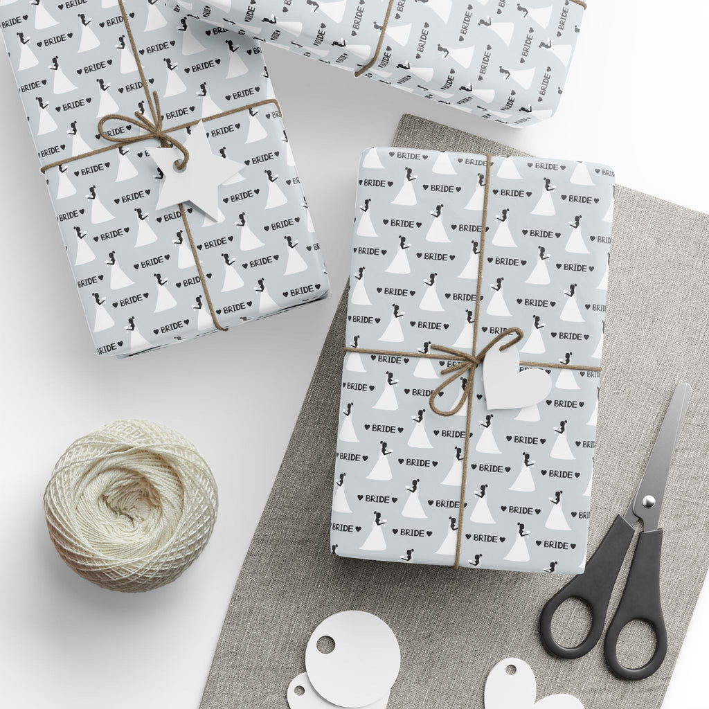 Bridal Shower Wrapping Paper Design 014 - Holiday Gift Wrapping Paper Roll