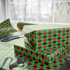 Argyle Design 007 Wrapping Paper - Holiday Gift Wrapping Paper Roll