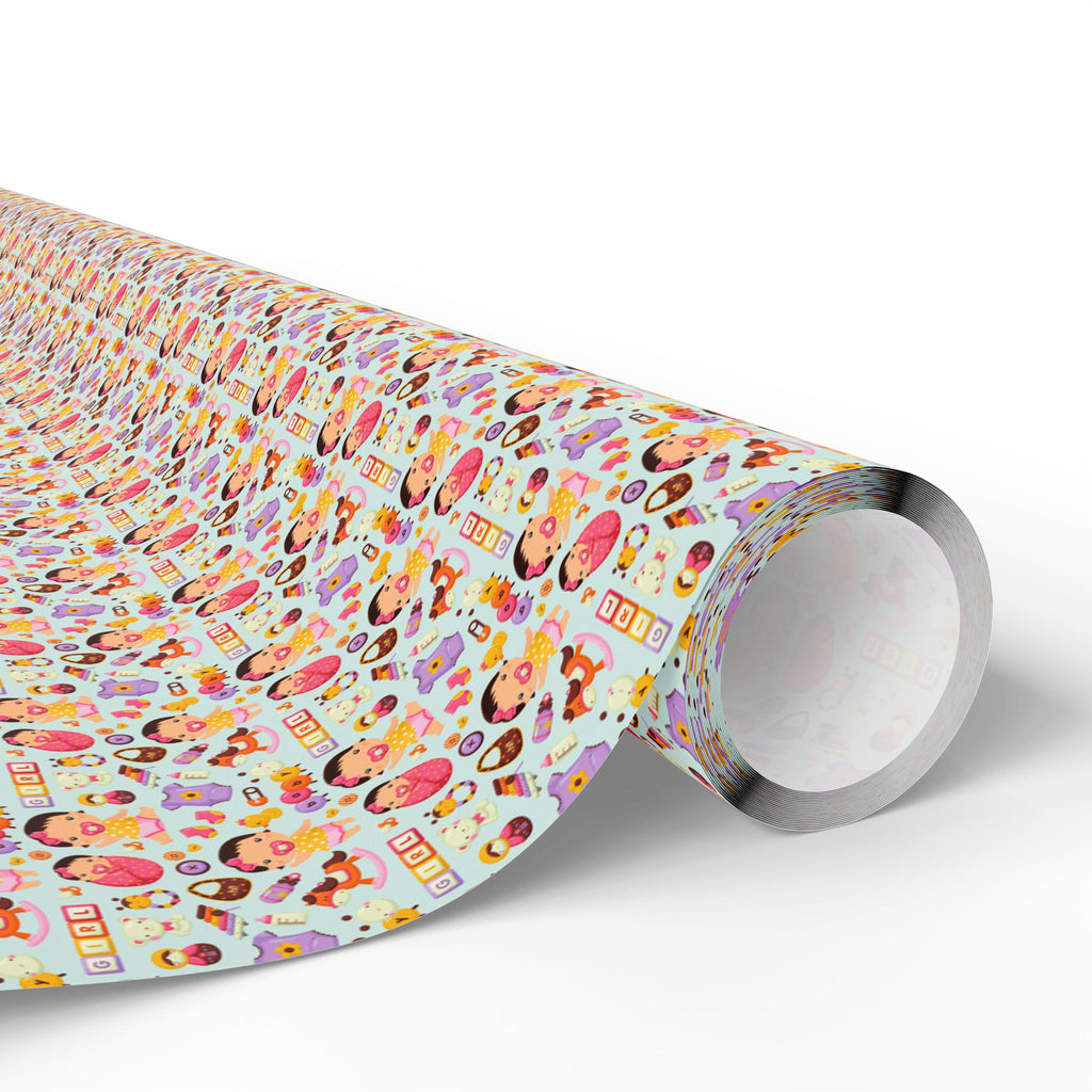 Baby Shower Wrapping Paper Design 005 - Holiday Gift Wrapping Paper Roll