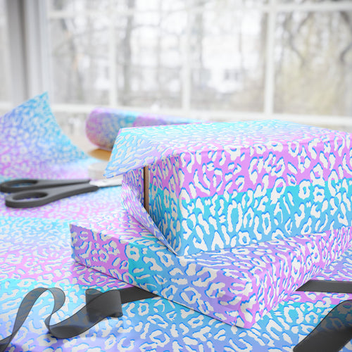Animal Print Design 012 Leopard Skin Wrapping Paper - Holiday Gift Wrapping Paper Roll