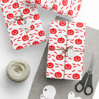 Halloween Pumpkin Candy Wrapping Paper | Holiday Gift Wrapping Paper