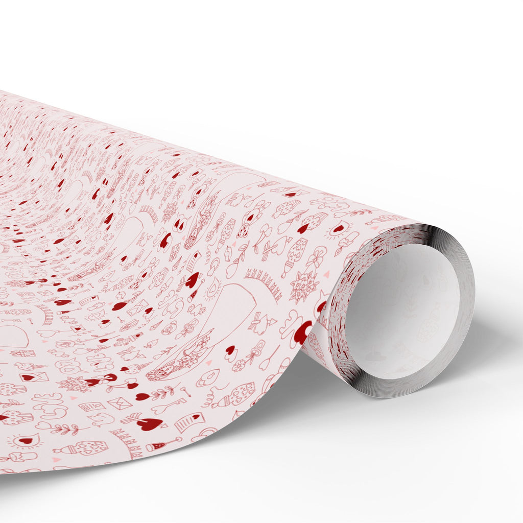 Bridal Shower Wrapping Paper Design 008 - Holiday Gift Wrapping Paper Roll