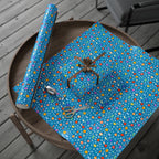 Christmas Snowy Baubles Wrapping Paper | Holiday Gift Wrapping Paper Roll