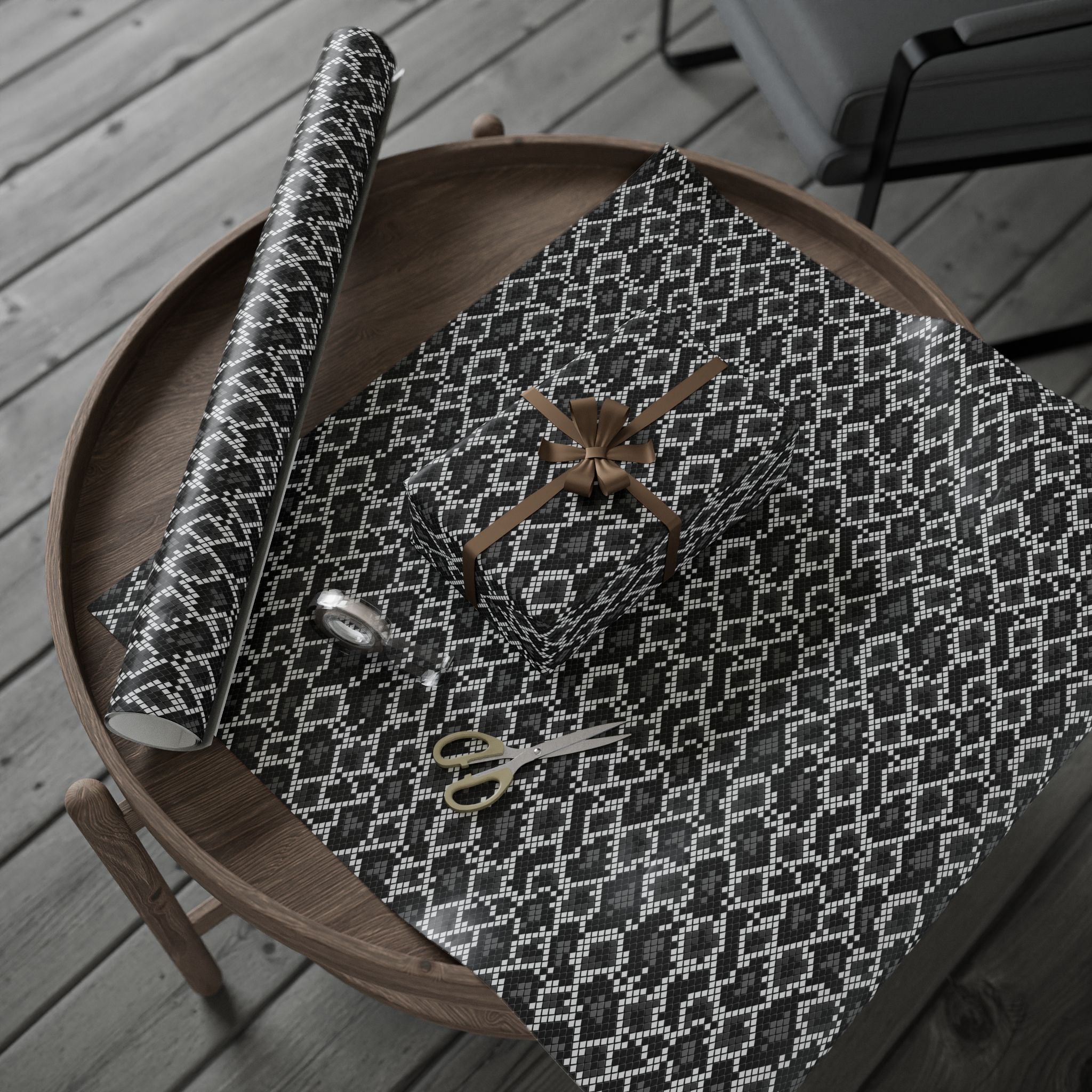 Animal Print Design 001 Snake Skin Wrapping Paper - Holiday Gift Wrapping Paper Roll
