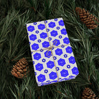Hanukkah Kaleidoscope Wrapping Paper | Holiday Gift Wrapping Paper Roll