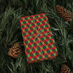 Argyle Design 030 Wrapping Paper - Holiday Gift Wrapping Paper Roll