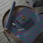 Stripe Design 013 Wrapping Paper - Holiday Gift Wrapping Paper Roll