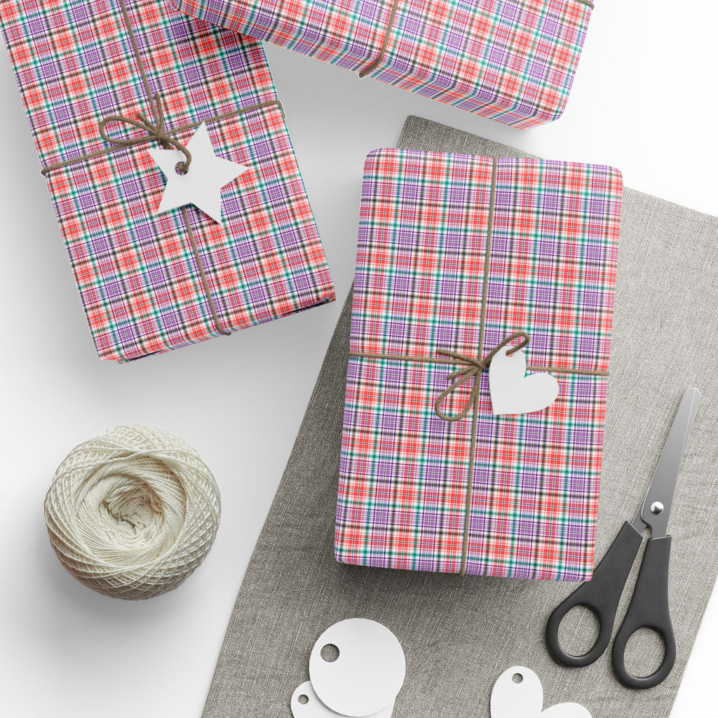 Tartan Plaid 005 Wrapping Paper - Holiday Gift Wrapping Paper Roll
