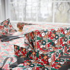 Hand Drawn Doodles Wrapping Paper | Holiday Gift Wrapping Paper Roll
