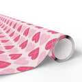 Valentine's Day Muted Hearts Wrapping Paper | Holiday Gift Wrapping Paper Roll