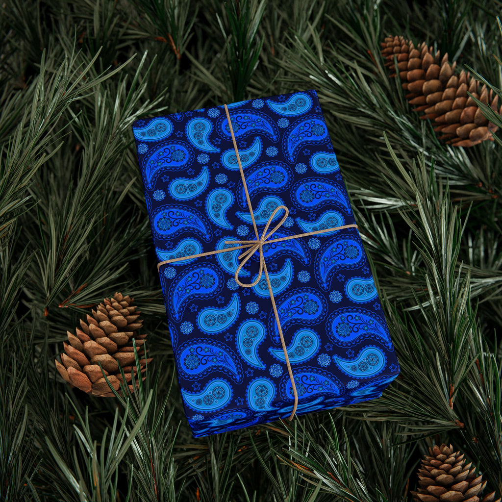 Paisley Design 002 Wrapping Paper - Holiday Gift Wrapping Paper Roll