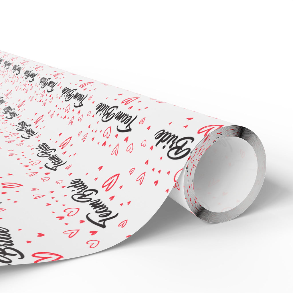 Bridal Shower Wrapping Paper Design 005 - Holiday Gift Wrapping Paper Roll