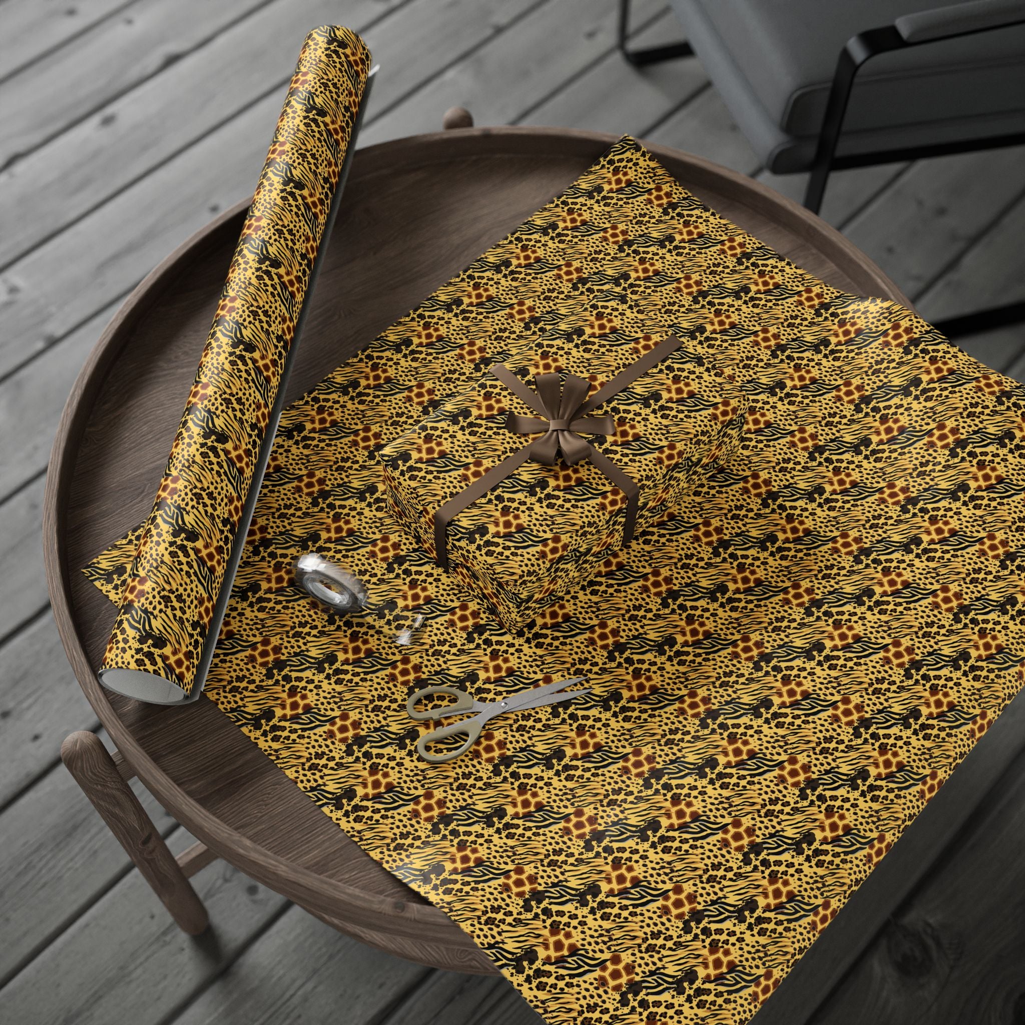Animal Print Design 016 Wrapping Paper - Holiday Gift Wrapping Paper Roll