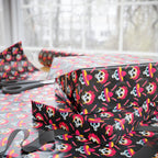 Day of the Dead Pink Chilis Wrapping Paper | Holiday Gift Wrapping Paper Roll