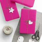 Solid Hot Pink Wrapping Paper - Holiday Gift Wrapping Paper Roll