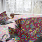 Paisley Design 004 Wrapping Paper - Holiday Gift Wrapping Paper Roll