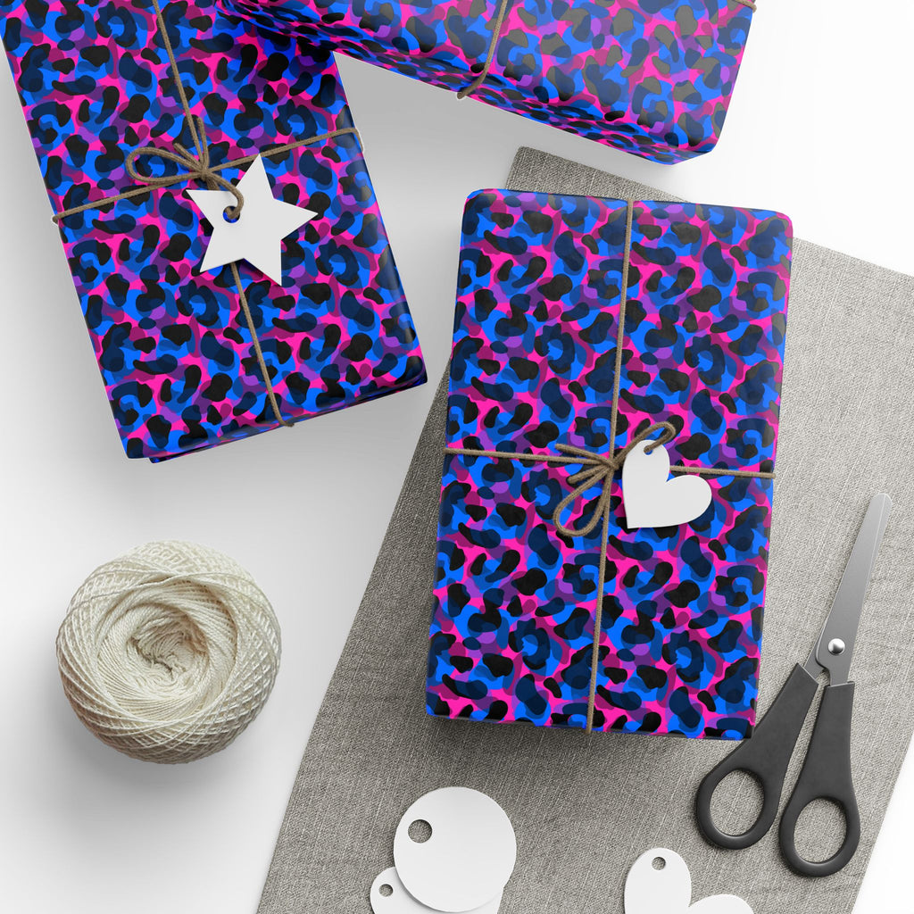 Animal Print Design 019 Leopard Skin Wrapping Paper - Holiday Gift Wrapping Paper Roll