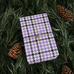 Houndstooth Wrapping Paper Design Lavender - Holiday Gift Wrapping Paper Roll