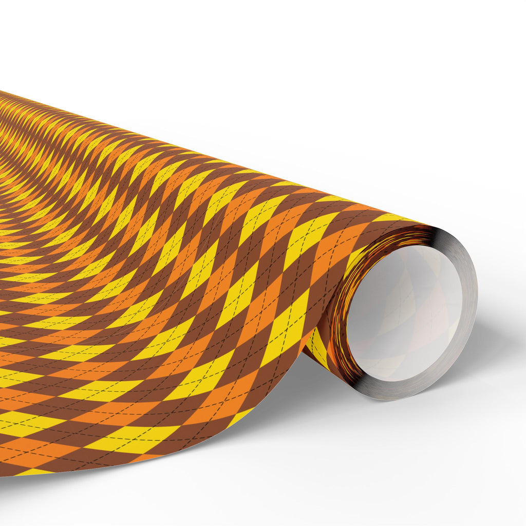 Argyle Design 012 Wrapping Paper - Holiday Gift Wrapping Paper Roll