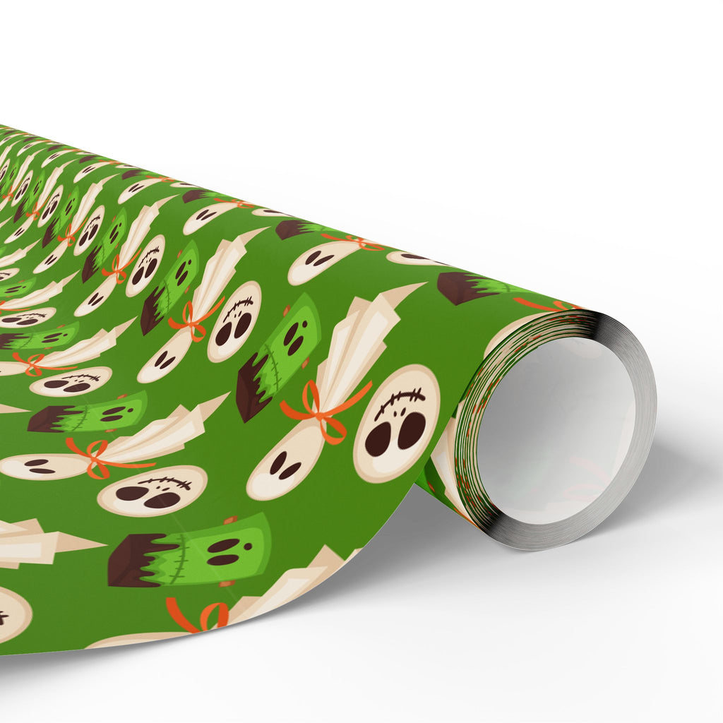 Halloween Night Cake Wrapping Paper | Holiday Gift Wrapping Paper