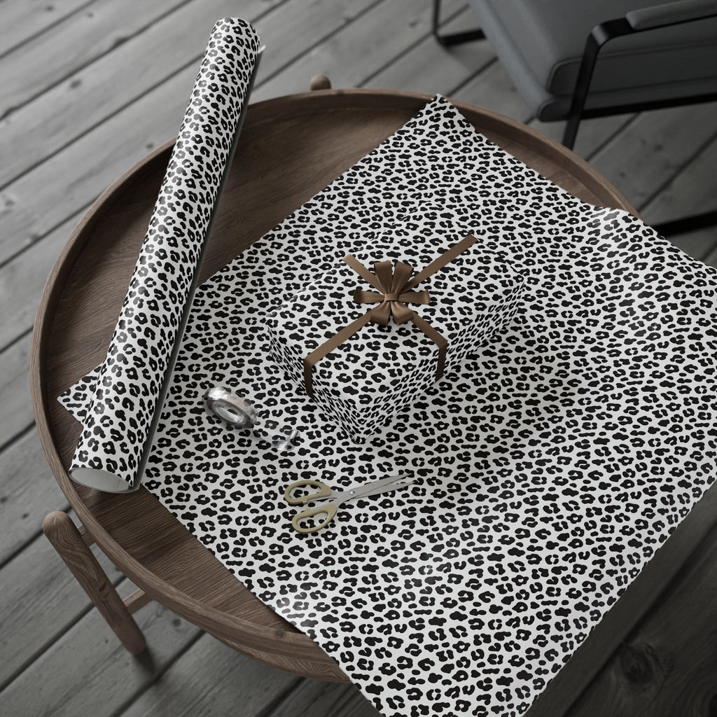 Animal Print Design 006 Leopard Skin Wrapping Paper - Holiday Gift Wrapping Paper Roll