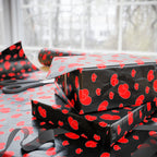 Valentine's Day Hearts Adjoined Wrapping Paper | Holiday Gift Wrapping Paper Roll