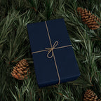 Solid Navy Wrapping Paper - Holiday Gift Wrapping Paper Roll