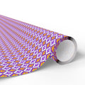 Mardis Gras Checkerboard Wrapping Paper | Holiday Gift Wrapping Paper Roll