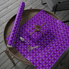 Day of the Dead Dancing Skeletons Wrapping Paper | Holiday Gift Wrapping Paper Roll