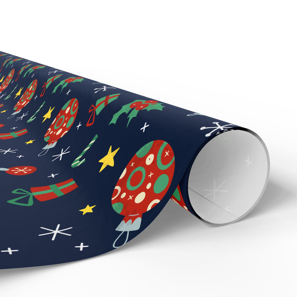 Christmas Artistic Holiday Wrapping Paper | Holiday Gift Wrapping Paper