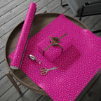 NSFW Late Night Swimmers on Hot Pink Wrapping Paper - Holiday Gift Wrapping Paper Roll