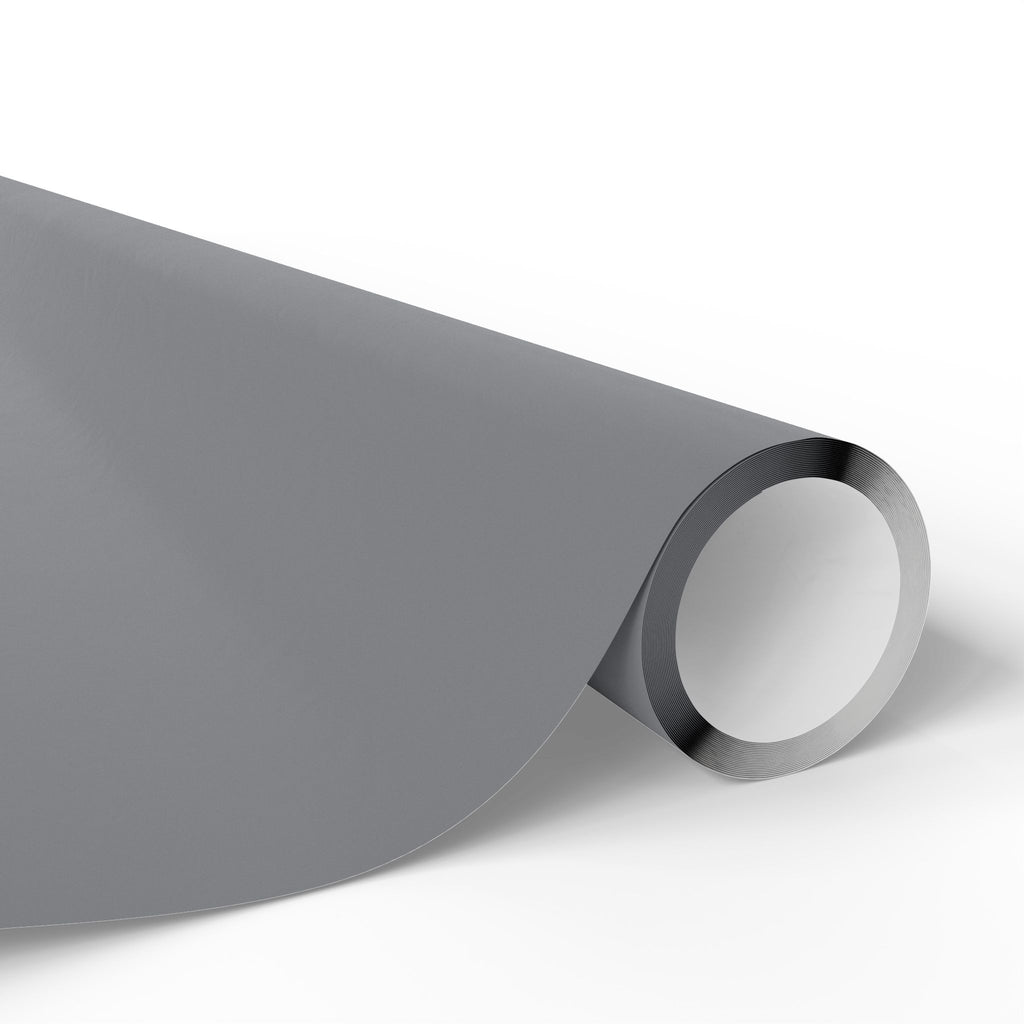 Solid Dark Grey Wrapping Paper - Holiday Gift Wrapping Paper Roll