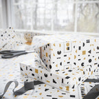 Thank You Abstract Shapes Wrapping Paper Design | Holiday Gift Wrapping Paper Roll