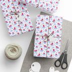 NSFW Heavenly Pussy on White Wrapping Paper - Holiday Gift Wrapping Paper Roll