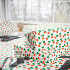 St Patrick's Day Irish Flags Wrapping Paper | Holiday Gift Wrapping Paper Roll