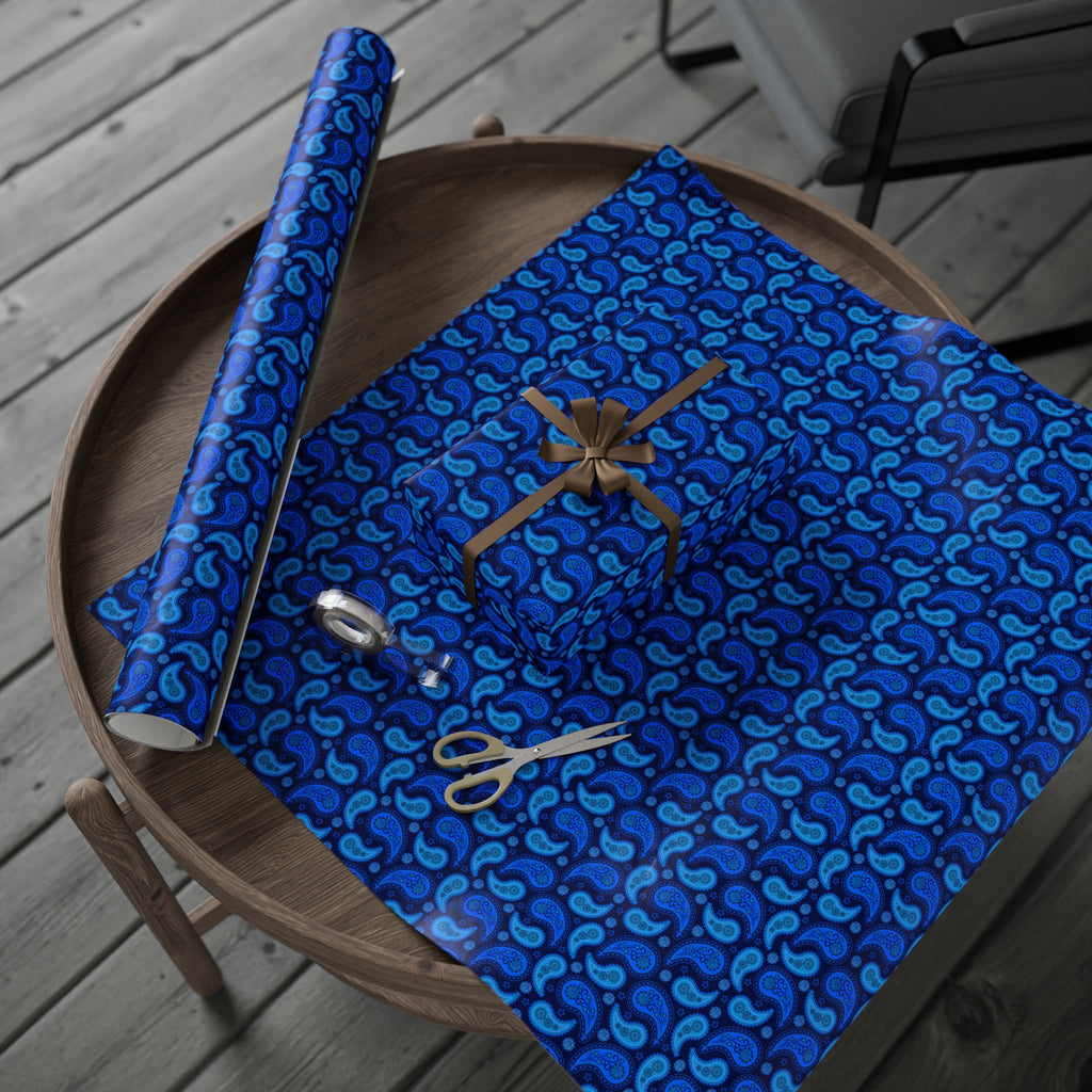 Paisley Design 002 Wrapping Paper - Holiday Gift Wrapping Paper Roll