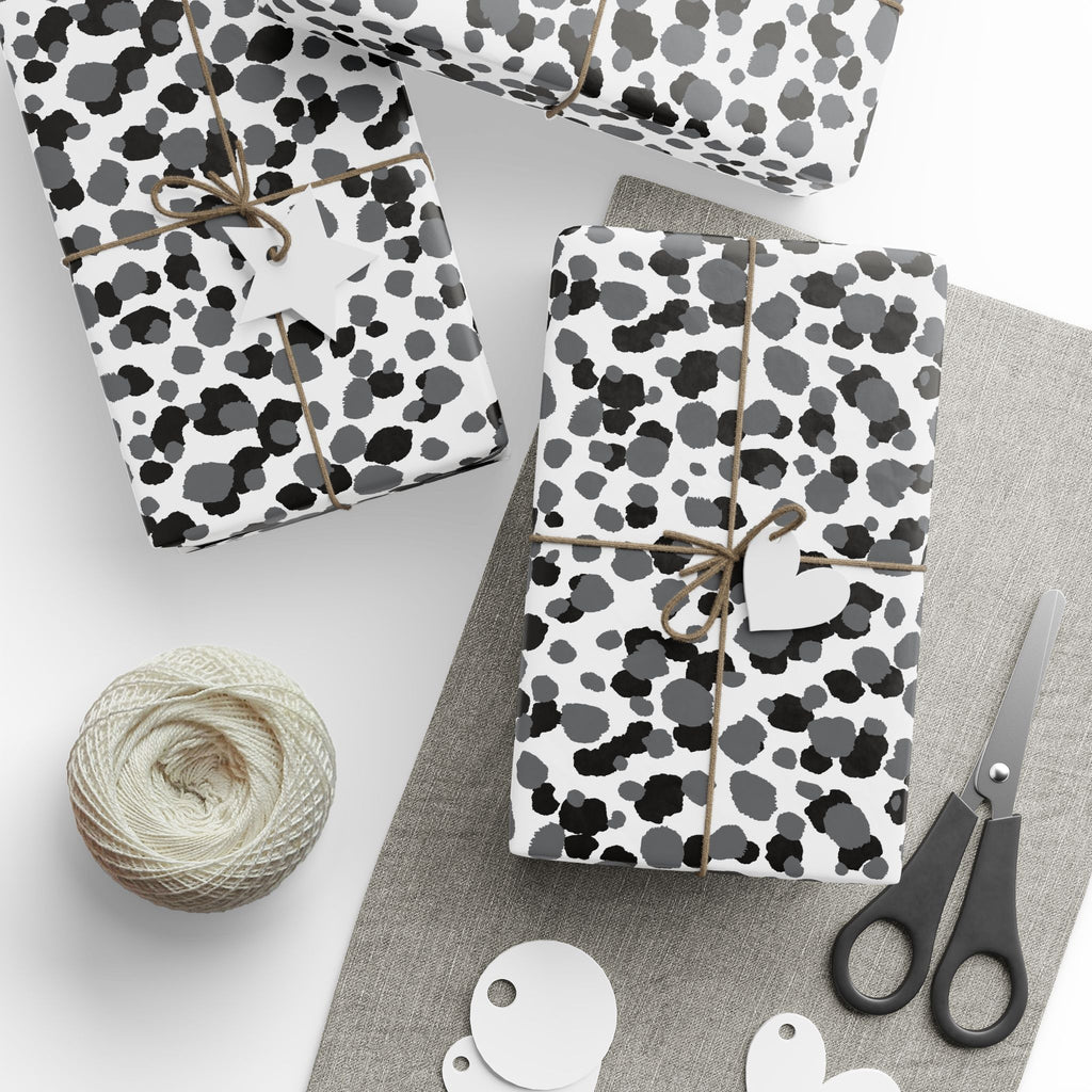 Animal Print Design 035 Dalmation Skin Wrapping Paper - Holiday Gift Wrapping Paper Roll