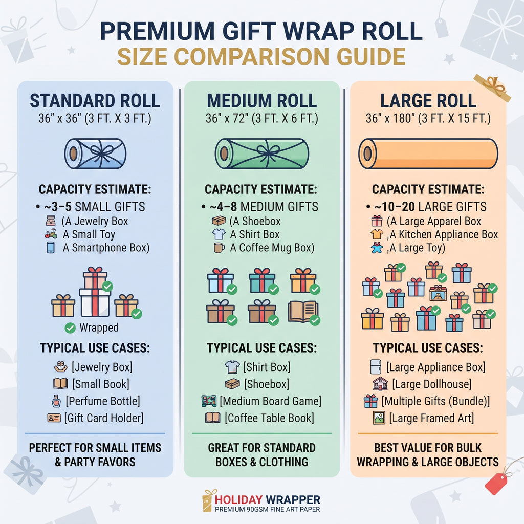 Christmas Snowman Joy Wrapping Paper | Holiday Gift Wrapping Paper Roll